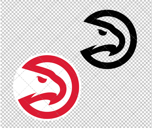 Atlanta Hawks Alternate 2020, Svg, Dxf, Eps, Png - SvgShopArt