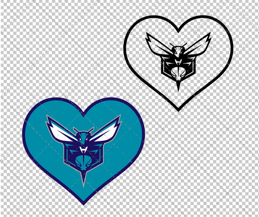 Charlotte Hornets Concept 2014, Svg, Dxf, Eps, Png - SvgShopArt
