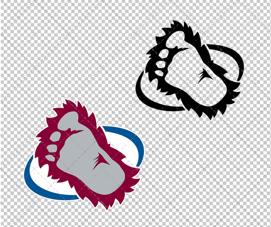 Colorado Avalanche Alternate 1999, Svg, Dxf, Eps, Png - SvgShopArt