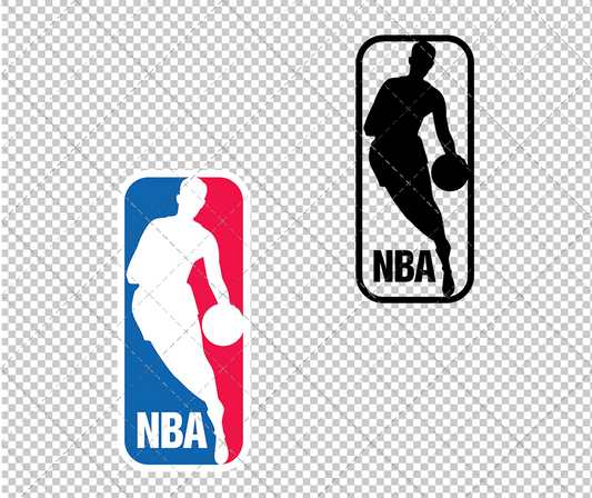 NBA Logo 1969, Svg, Dxf, Eps, Png - SvgShopArt