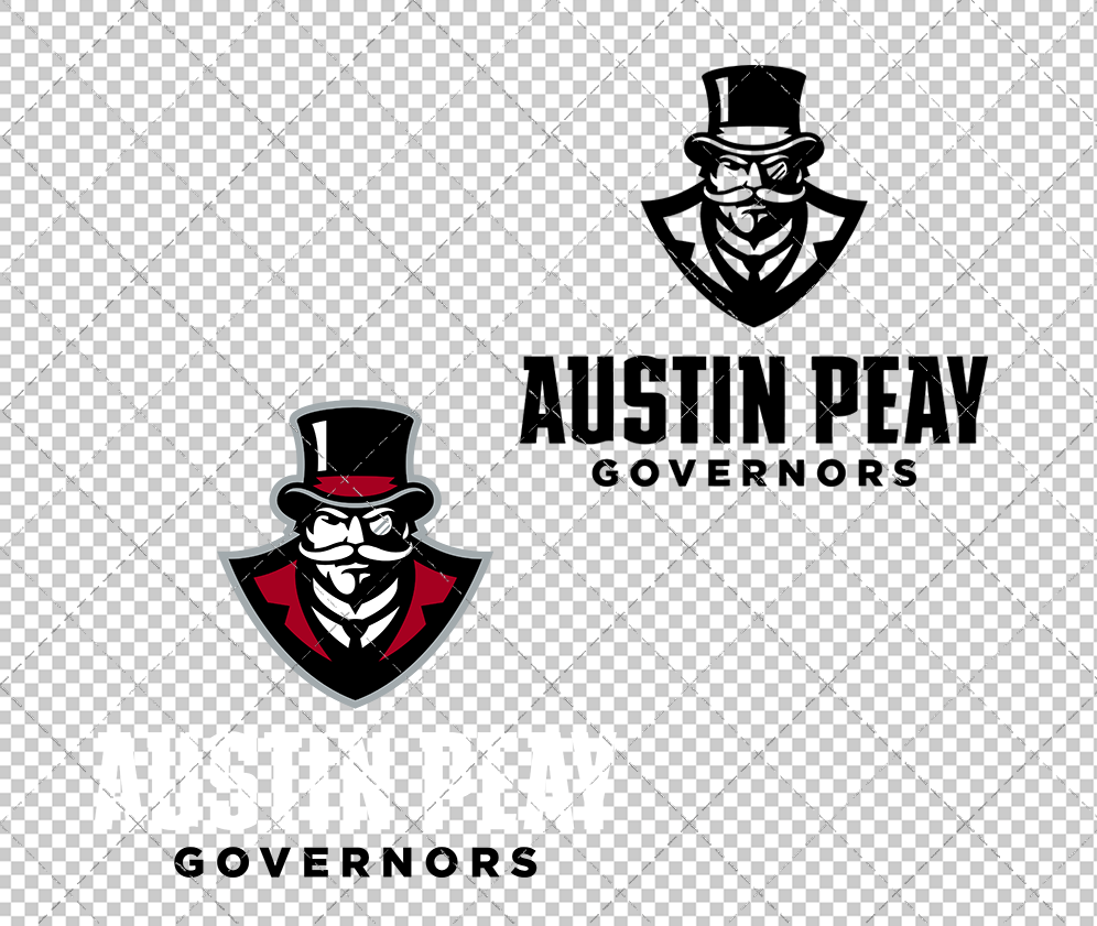 Austin Peay Governors Alternate 2014 008, Svg, Dxf, Eps, Png - SvgShopart