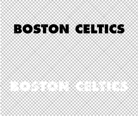 Boston Celtics Wordmark 1998 004, Svg, Dxf, Eps, Png - SvgShopArt