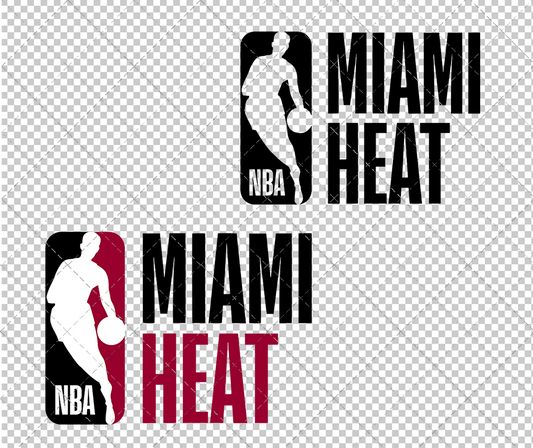 Miami Heat Misc 2017, Svg, Dxf, Eps, Png - SvgShopArt