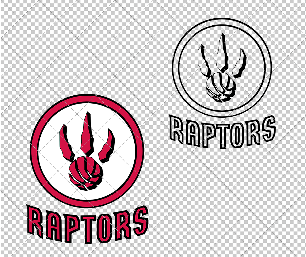 Toronto Raptors Alternate 2008, Svg, Dxf, Eps, Png - SvgShopArt