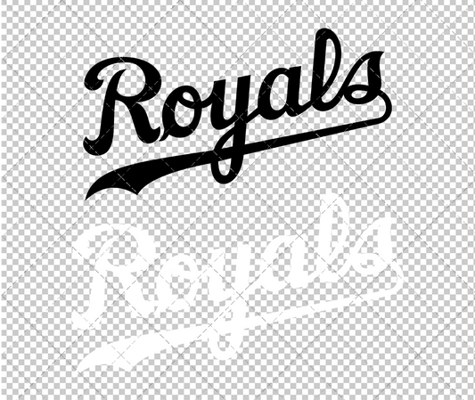 Kansas City Royals Wordmark 1969 004, Svg, Dxf, Eps, Png - SvgShopArt