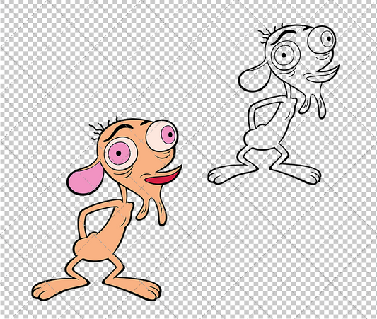 Ren - Ren and Stimpy, Svg, Dxf, Eps, Png - SvgShopArt