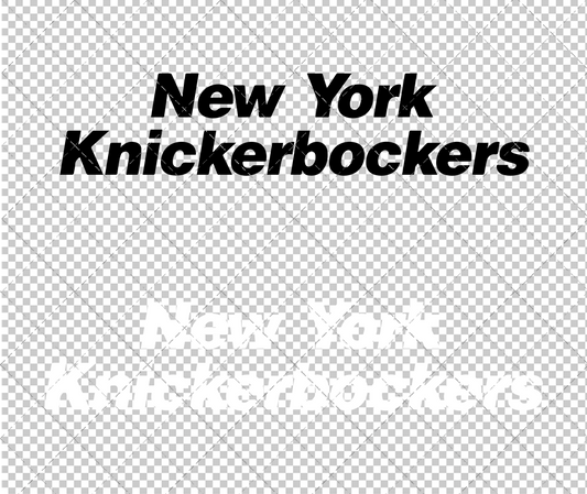 New York Knicks Wordmark 1976 006, Svg, Dxf, Eps, Png - SvgShopArt