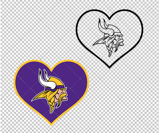 Minnesota Vikings Concept 2013, Svg, Dxf, Eps, Png - SvgShopArt