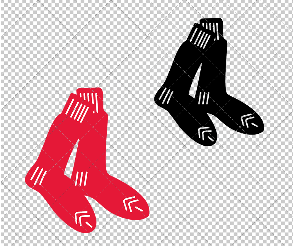 Boston Red Sox 1924, Svg, Dxf, Eps, Png - SvgShopArt