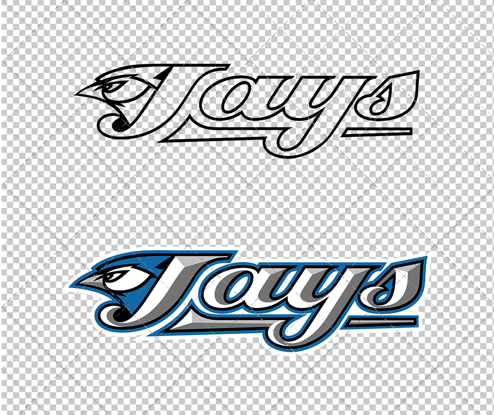 Toronto Blue Jays 2004, Svg, Dxf, Eps, Png - SvgShopArt