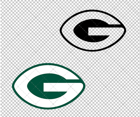 Green Bay Packers Alternate 1961, Svg, Dxf, Eps, Png - SvgShopArt