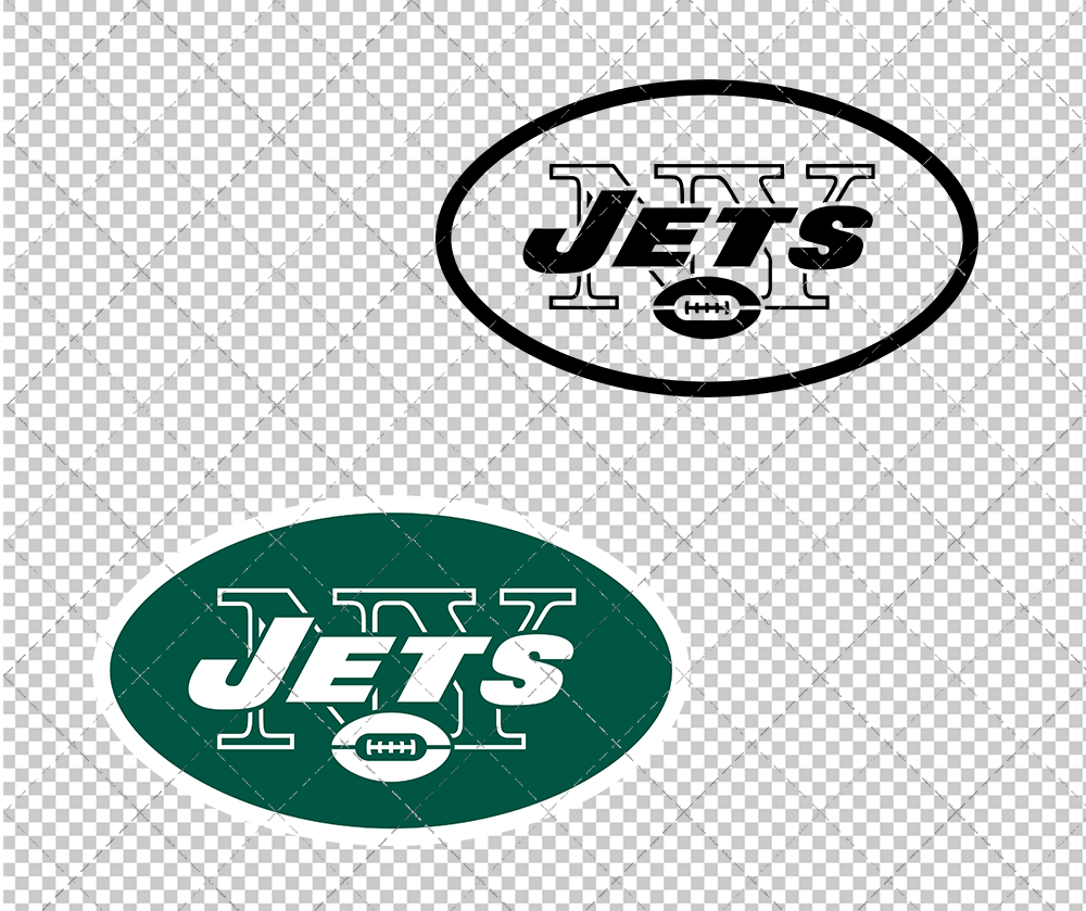 New York Jets 1998, Svg, Dxf, Eps, Png - SvgShopArt