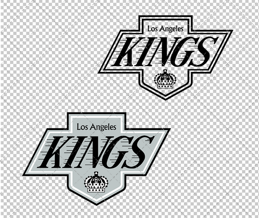 Los Angeles Kings 1988, Svg, Dxf, Eps, Png - SvgShopArt