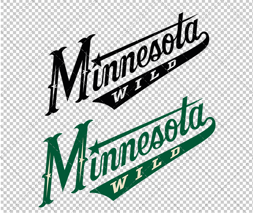 Minnesota Wild Wordmark 2009, Svg, Dxf, Eps, Png - SvgShopArt