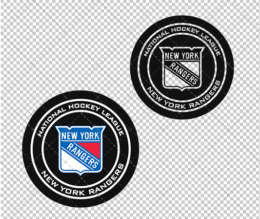 New York Rangers Circle 1971, Svg, Dxf, Eps, Png - SvgShopArt