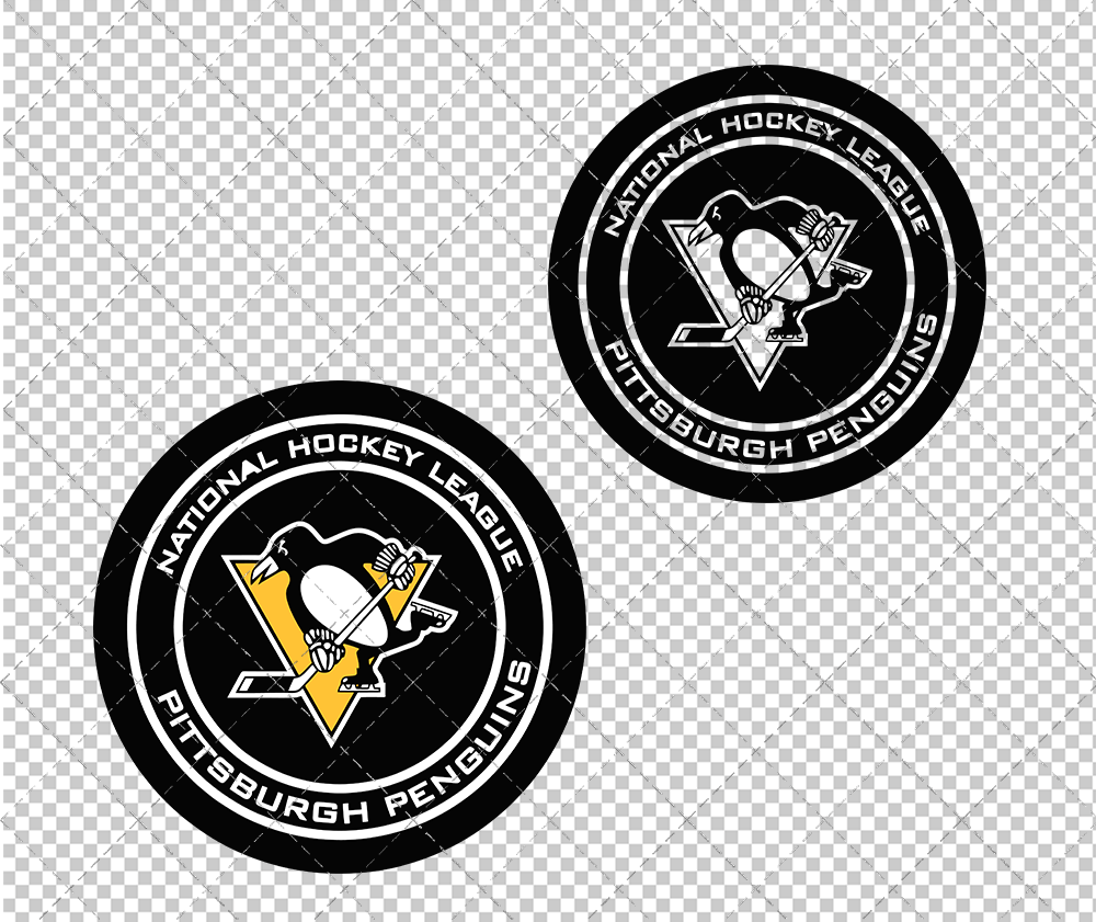 Pittsburgh Penguins Circle 2016 2003, Svg, Dxf, Eps, Png - SvgShopArt