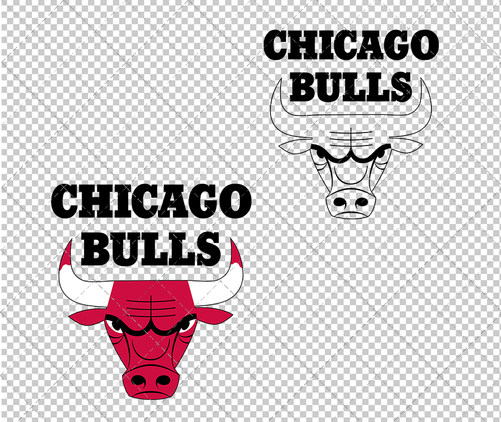 Chicago Bulls 1966, Svg, Dxf, Eps, Png - SvgShopArt