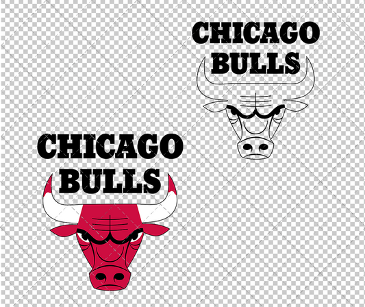 Chicago Bulls 1966, Svg, Dxf, Eps, Png - SvgShopArt