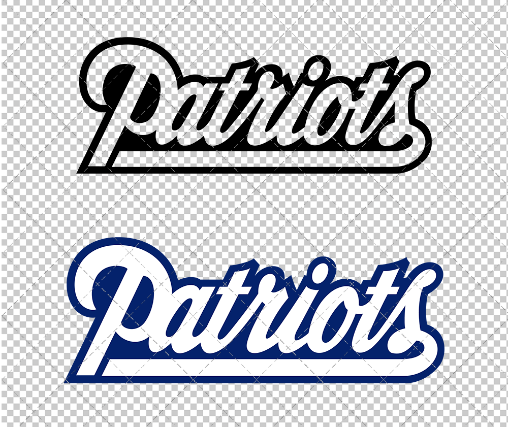 New England Patriots Wordmark 1993, Svg, Dxf, Eps, Png - SvgShopArt