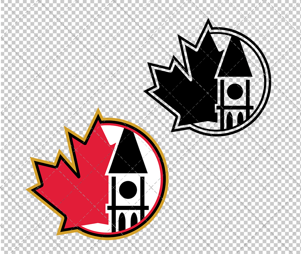 Ottawa Senators Alternate 2000 002, Svg, Dxf, Eps, Png - SvgShopArt