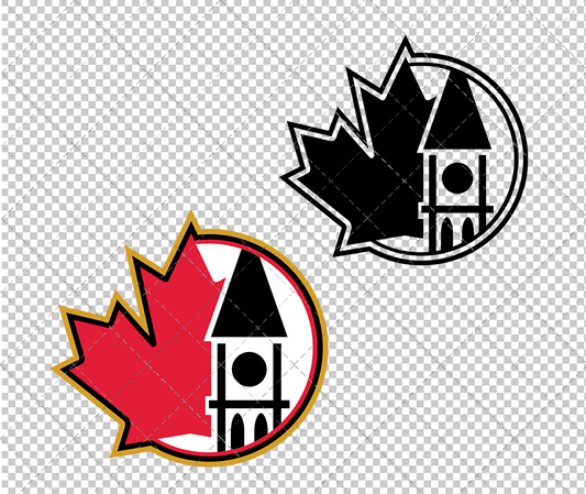 Ottawa Senators Alternate 2000 002, Svg, Dxf, Eps, Png - SvgShopArt