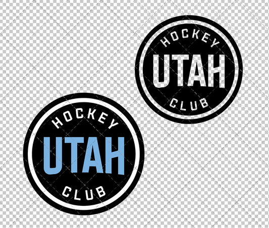 Utah Hockey Club Secondary 2024 002, Svg, Dxf, Eps, Png - SvgShopArt