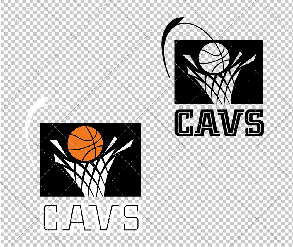 Cleveland Cavaliers Alternate 1994 002, Svg, Dxf, Eps, Png - SvgShopArt