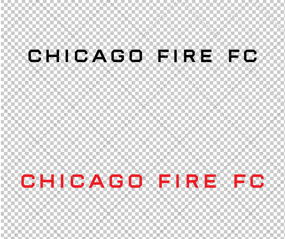 Chicago Fire Wordmark 2022, Svg, Dxf, Eps, Png - SvgShopArt