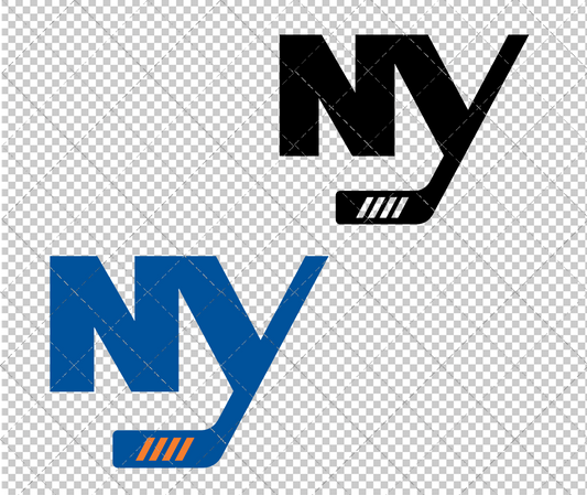 New York Islanders Alternate 2011 002, Svg, Dxf, Eps, Png - SvgShopArt