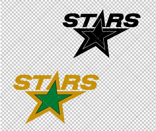 Dallas Stars Jersey 1993, Svg, Dxf, Eps, Png - SvgShopArt