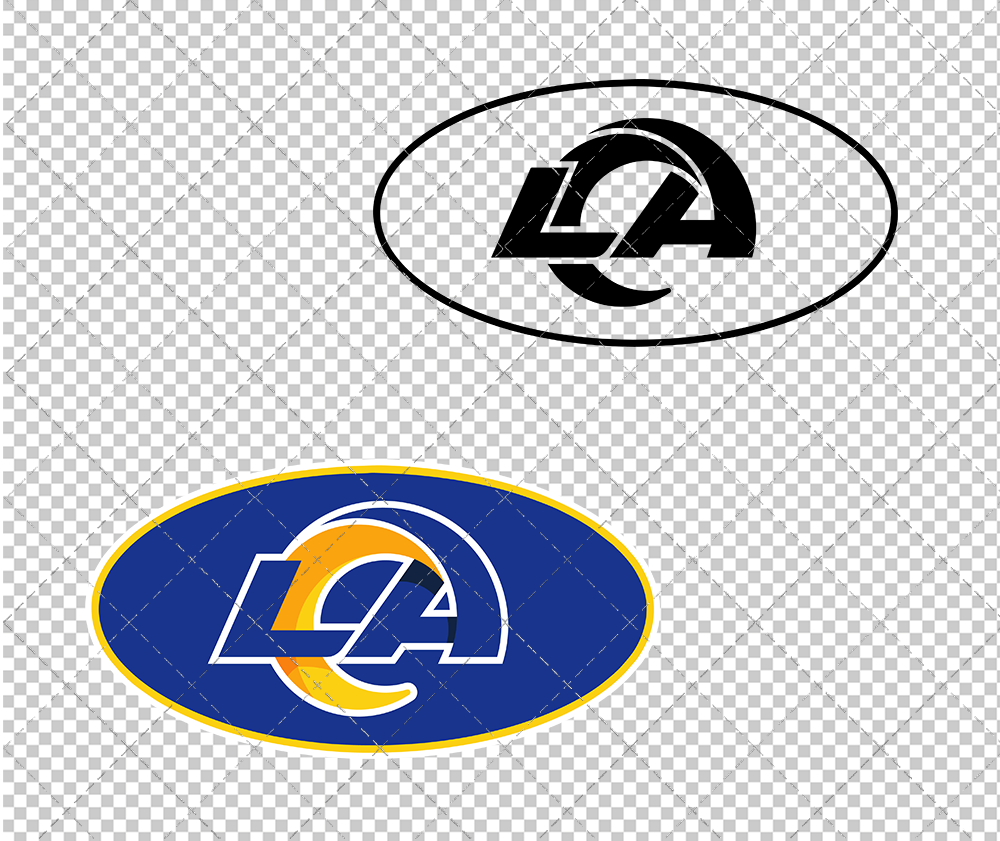 Los Angeles Rams Concept 2020 003, Svg, Dxf, Eps, Png - SvgShopArt