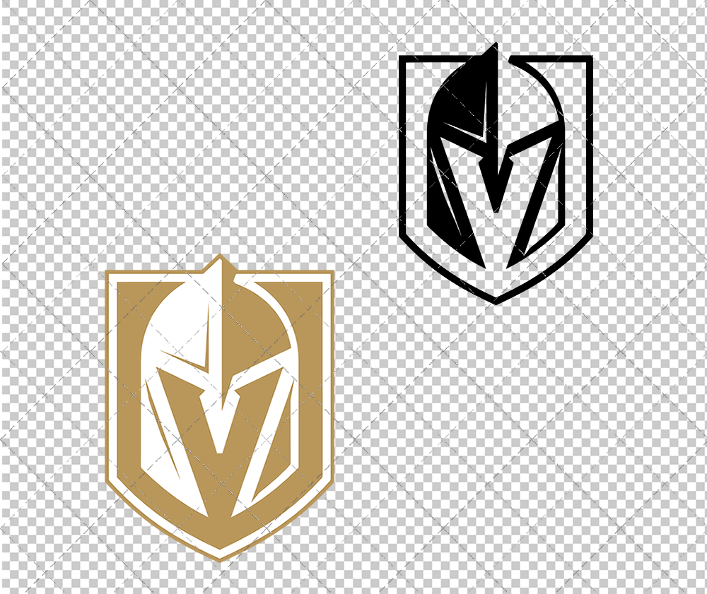 Vegas Golden Knights Concept 2017 006, Svg, Dxf, Eps, Png - SvgShopArt