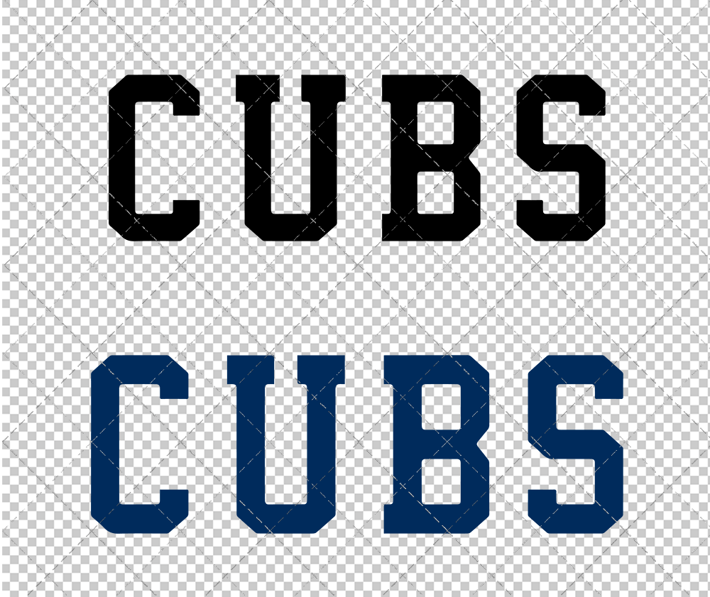 Chicago Cubs Jersey 1921, Svg, Dxf, Eps, Png - SvgShopArt