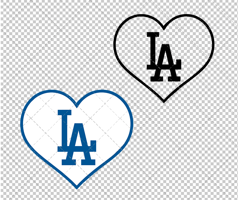 Los Angeles Dodgers Concept 2012, Svg, Dxf, Eps, Png - SvgShopArt