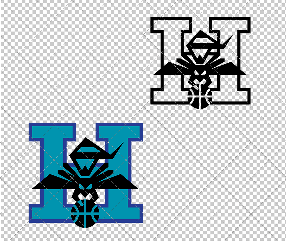 Charlotte Hornets Alternate 1988 002, Svg, Dxf, Eps, Png - SvgShopArt