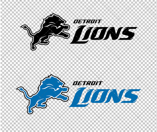 Detroit Lions Alternate 2009 002, Svg, Dxf, Eps, Png - SvgShopArt