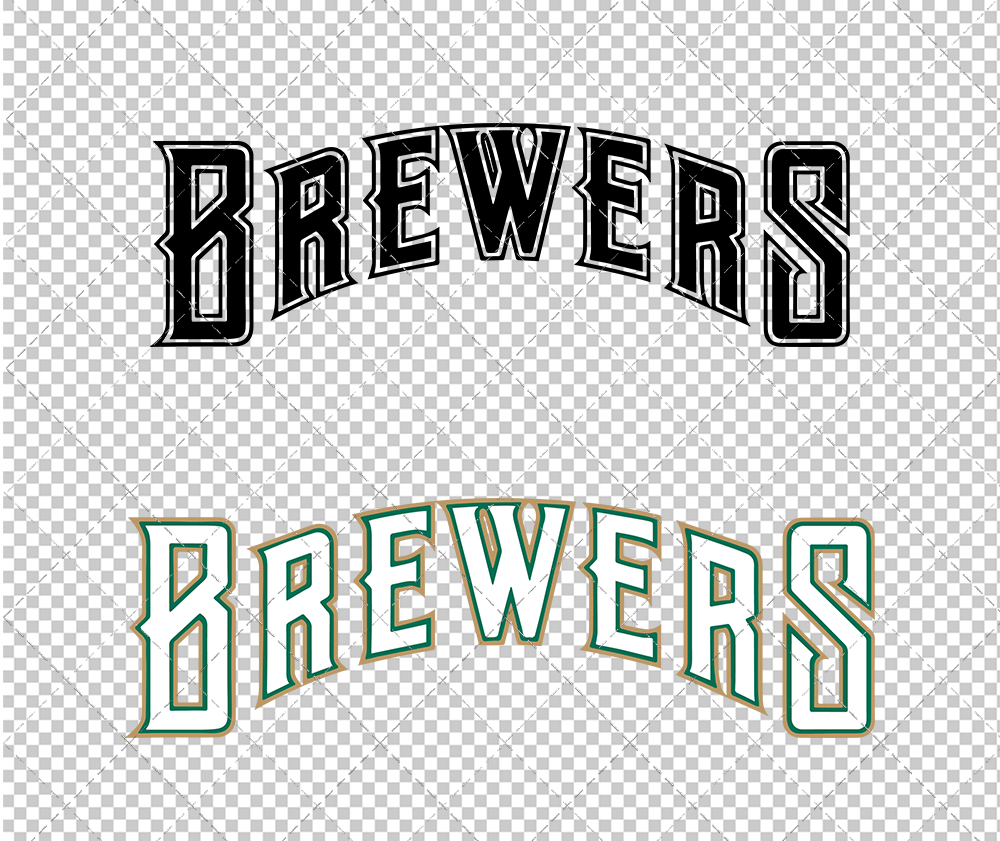 Milwaukee Brewers Jersey 1994 003, Svg, Dxf, Eps, Png - SvgShopArt