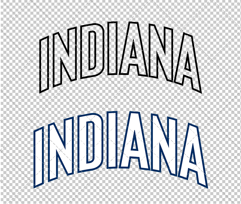 Indiana Pacers Jersey 2005 003, Svg, Dxf, Eps, Png - SvgShopArt