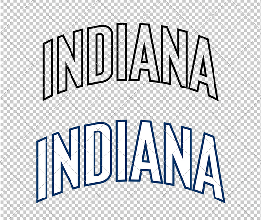 Indiana Pacers Jersey 2005 003, Svg, Dxf, Eps, Png - SvgShopArt