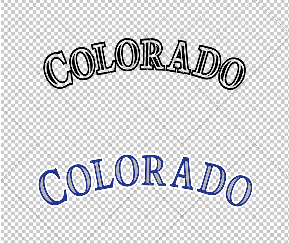 Colorado Rockies Jersey 2005, Svg, Dxf, Eps, Png - SvgShopArt