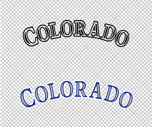 Colorado Rockies Jersey 2005, Svg, Dxf, Eps, Png - SvgShopArt