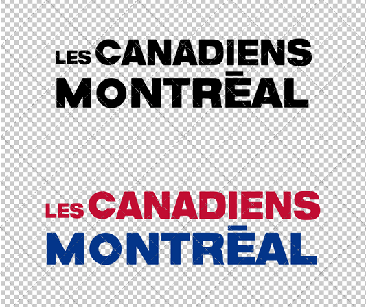 Montreal Canadiens Wordmark 1952 002, Svg, Dxf, Eps, Png - SvgShopArt