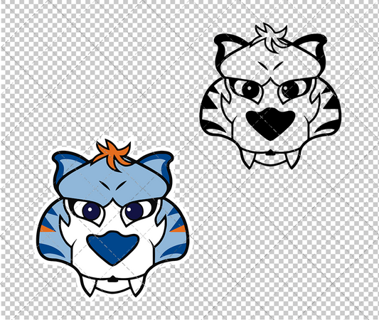 Nashville Predators Mascot Gnash, Svg, Dxf, Eps, Png - SvgShopArt