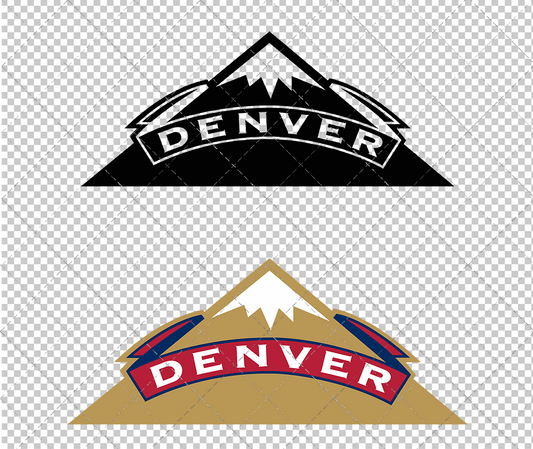 Denver Nuggets Alternate 1993 002, Svg, Dxf, Eps, Png - SvgShopArt