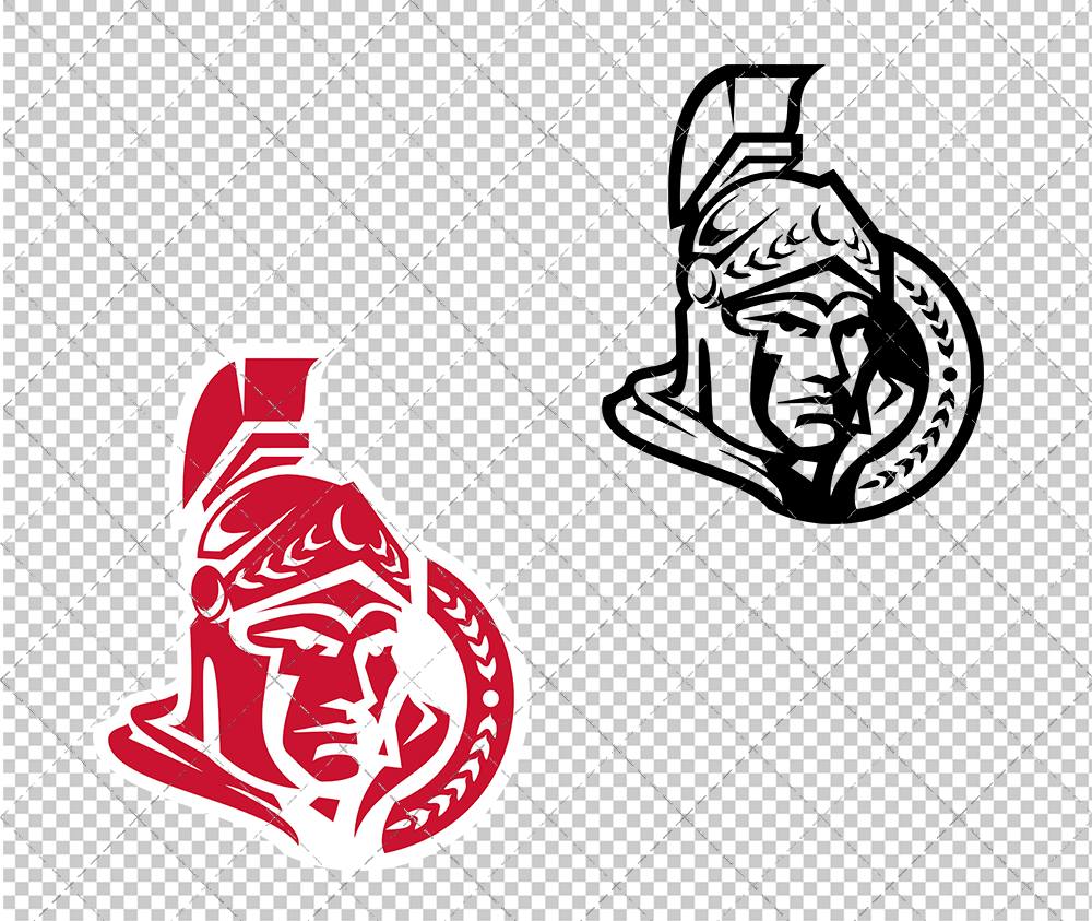 Ottawa Senators Concept 2007 005, Svg, Dxf, Eps, Png - SvgShopArt