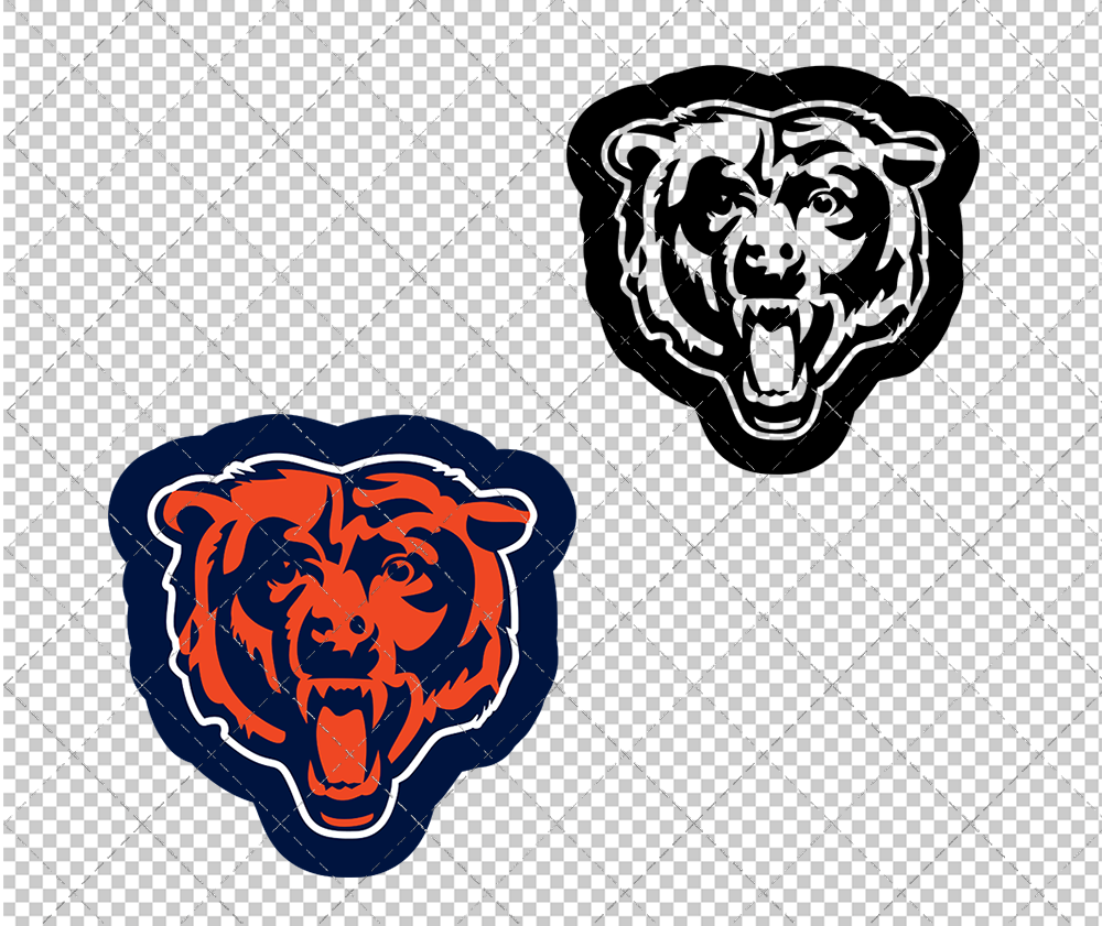 Chicago Bears Concept 2012 002, Svg, Dxf, Eps, Png - SvgShopArt