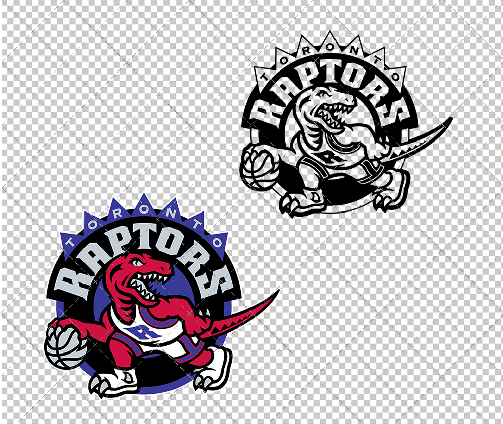 Toronto Raptors 1995, Svg, Dxf, Eps, Png - SvgShopArt