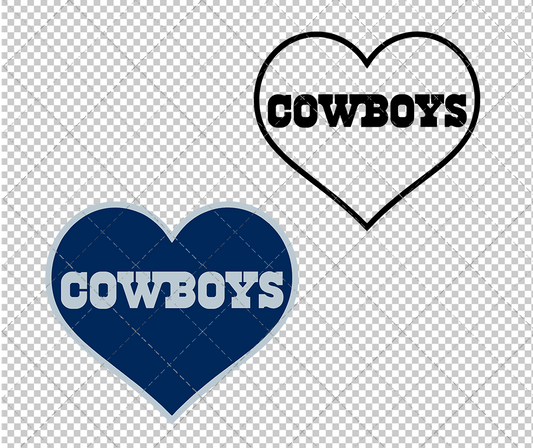 Dallas Cowboys Concept 1971 002, Svg, Dxf, Eps, Png - SvgShopArt