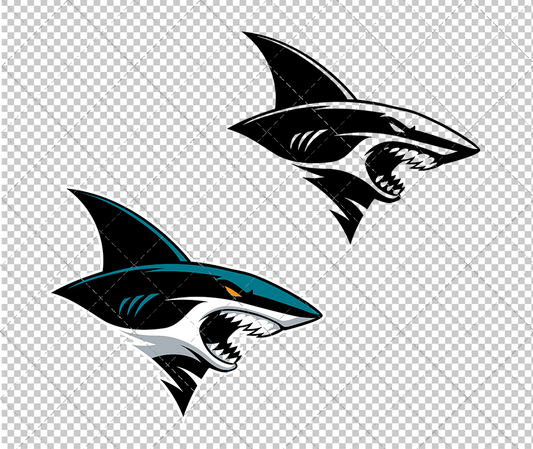 San Jose Sharks Alternate 2016, Svg, Dxf, Eps, Png - SvgShopArt