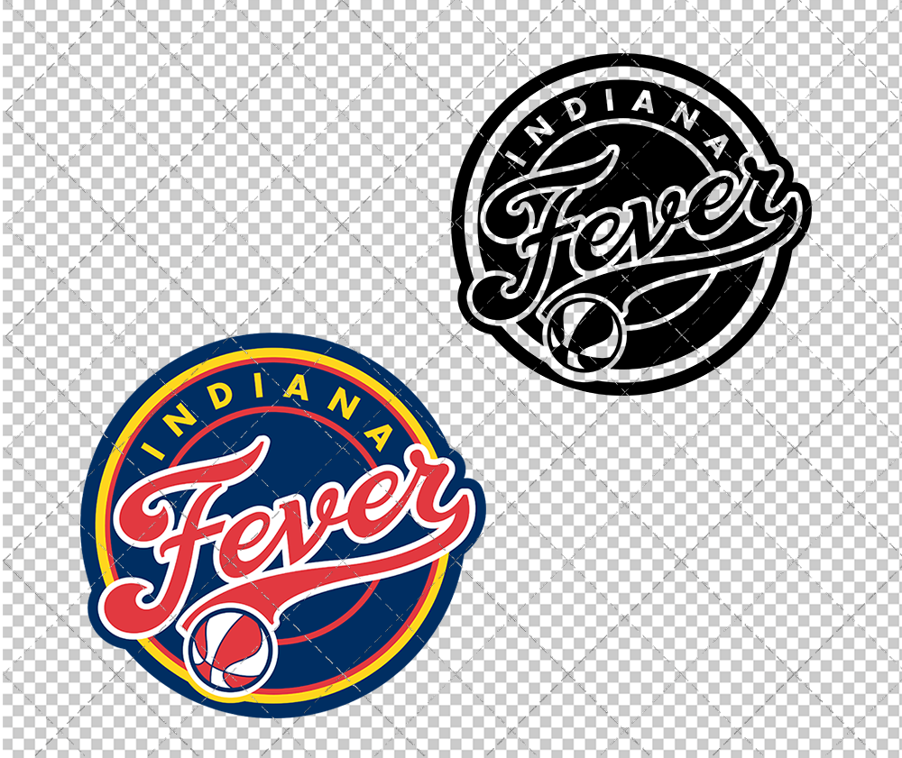 Indiana Fever 2000, Svg, Dxf, Eps, Png - SvgShopArt